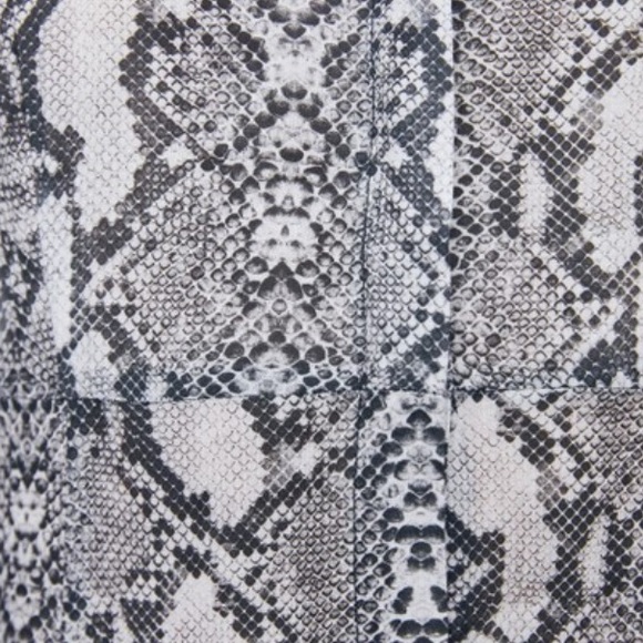 NWT Zara Snakeprint Shirt Dress - Size XS - Picture 5 of 9